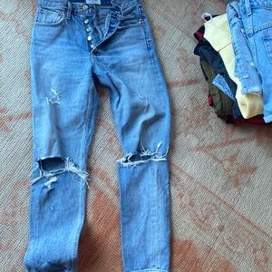AGOLDE boyfriend jean